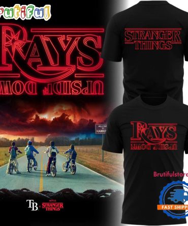 Tampa Bay Rays Stranger Things Night 2025 T Shirt
