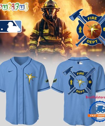 Tampa Bay Rays X Firefighter Appreciation Night 3D Print Jersey Shirt