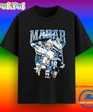 Taylor Makar Maine Black Bears Player Collage T Shirt