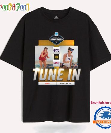 Tcu Horned Frogs Vs Lmu 2025 Ncaa Women'S Beach Volleyball National Champions T Shirt