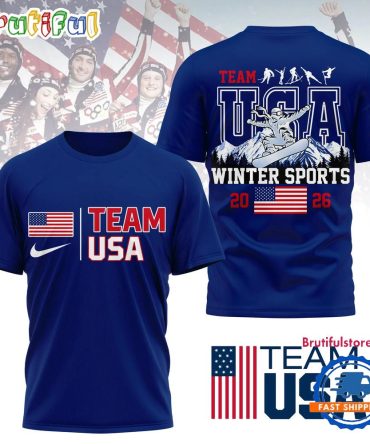 Team Usa 2026 Winter Sports Limited 3D Shirt