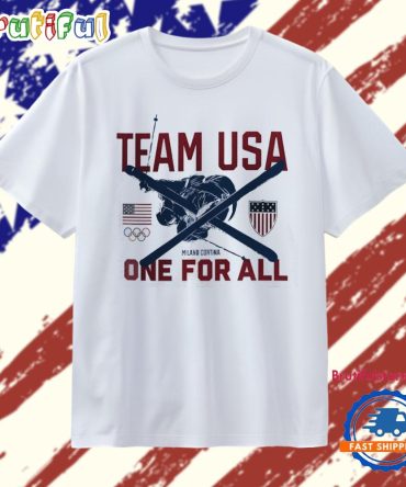 Team Usa Milano Cortina 2026 Winter Olympics T Shirt