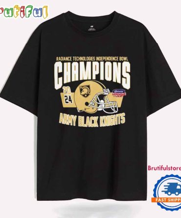 Technologies Independence Bowl Champions 2024 Army Black Knights T Shirt