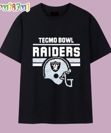 Tecmo Bowl Las Vegas Raiders Helmet T Shirt
