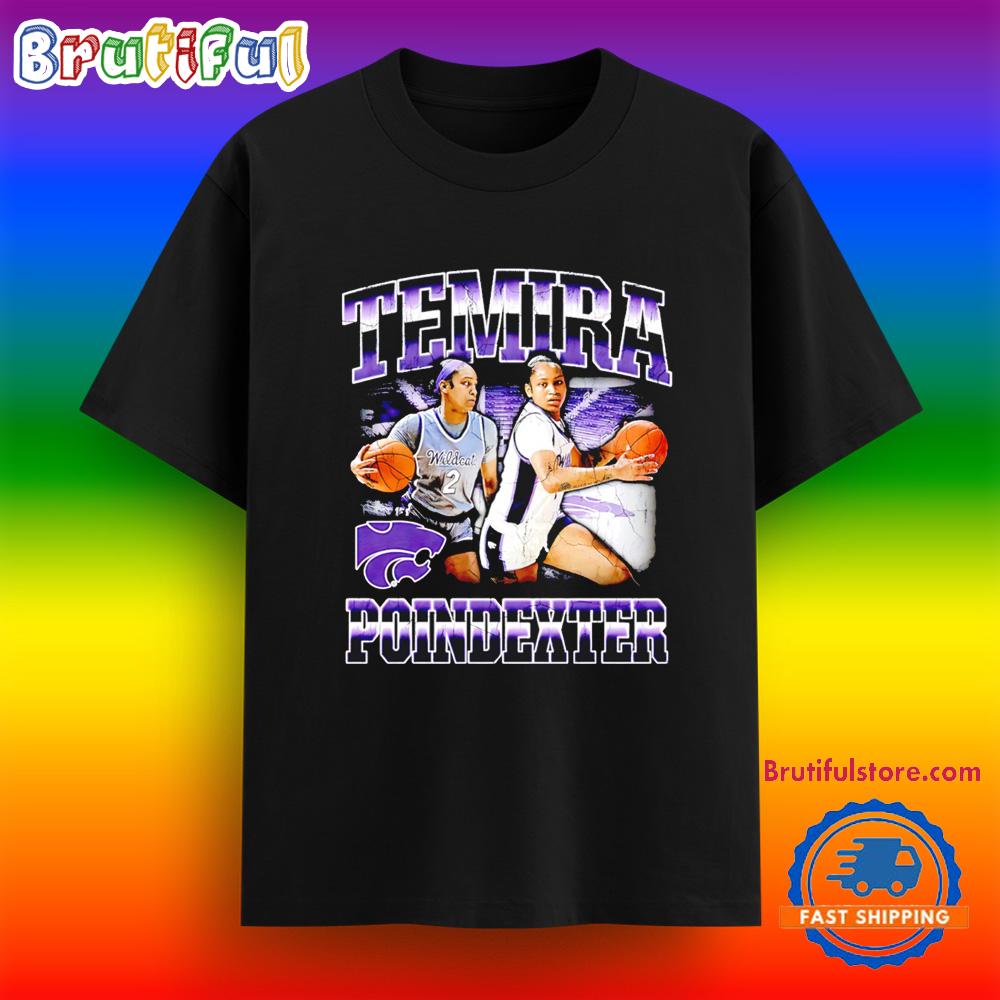 Temira Poindexter Kansas State Wildcats Vintage T Shirt