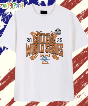 Tennessee Lady Vols 2025 Ncaa Softball Women’S College World Series T Shirt