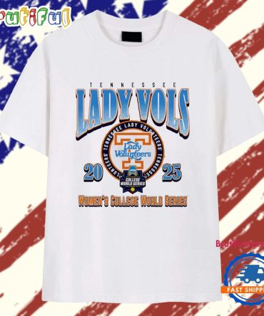 Tennessee Lady Vols 2025 Softball Women’S College World Series Logo T Shirt