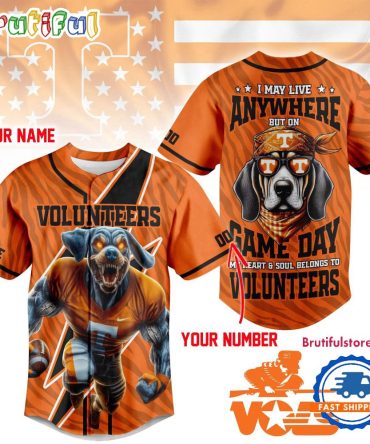 Tennessee Volunteers 2025 Ncaa Game Day Jersey Shirt