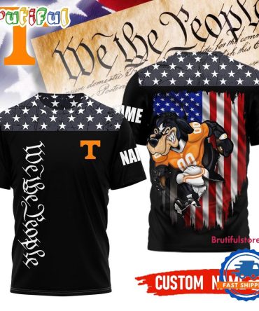 Tennessee Volunteers 2025 Ncaa We The People Limited Edition 3D Shirt
