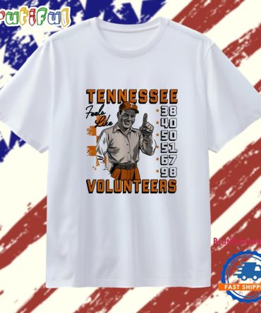 Tennessee Volunteers Feels Like 6 Time T Shirt