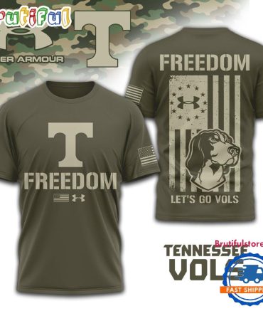 Tennessee Volunteers Ncaa Freedom Under Armour Limited Edition 3D Shirt