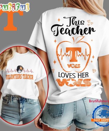 Tennessee Volunteers Teacher Appreciation Month Vintage T Shirt