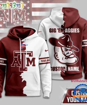 Texas A&M Aggies 2025 Ncaa Warrior Spirit Personalized Hoodie Shirt