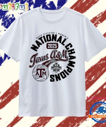 Texas A&M Aggies Women’S Volleyball National Champions 2025 T Shirt