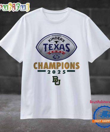 Texas Bowl Champions 2025 Baylor Bears T Shirt