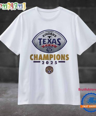 Texas Bowl Champions 2025 Lsu Tigers T Shirt