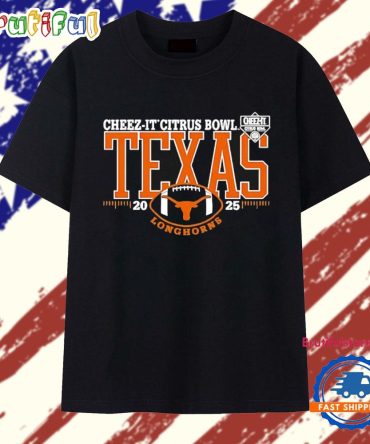 Texas Longhorns 2025 Cheez-It Citrus Bowl Logo T Shirt