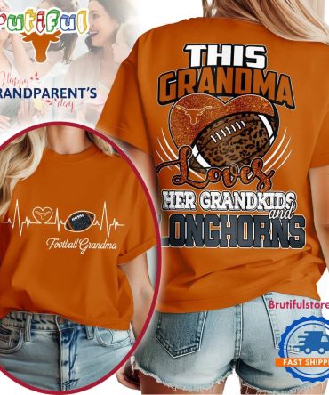 Texas Longhorns 2025 Ncaa Grandparents' Day Unisex 3D Shirt