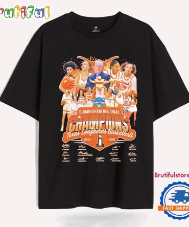 Texas Longhorns 2025 Women’S Basketball Final Four Signature T Shirt