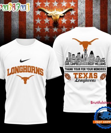Texas Longhorns Legends Of The Game 3D Shirt