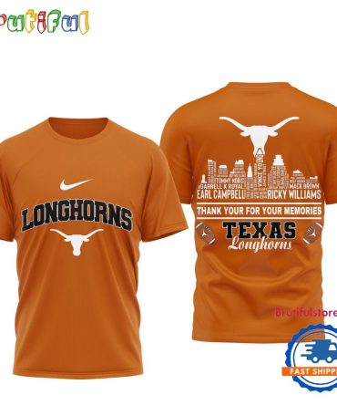 Texas Longhorns Legends Of The Game Limited Edition T Shirt
