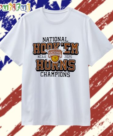 Texas Longhorns Ncaa Softball National Champions 2025 Hook ‘Em Horns T Shirt