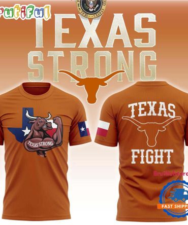 Texas Longhorns Texas Strong Mascot 2025 Limited Edition T Shirt