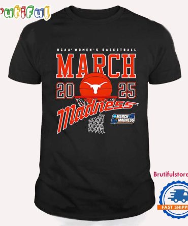 Texas Longhorns Ncaa Men’S Basketball March Madness 2025 T Shirt
