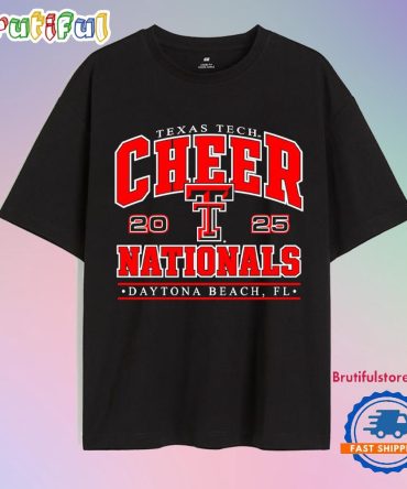 Texas Tech Cheer Nationals 2025 Daytona Beach T Shirt