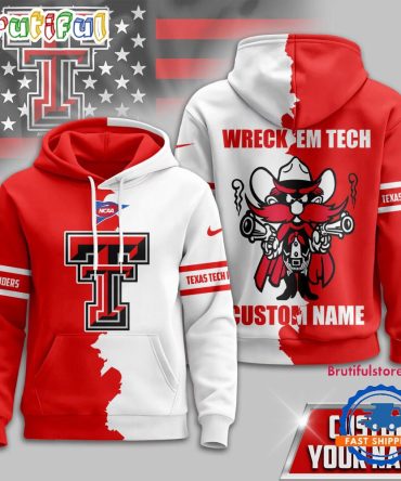 Texas Tech Red Raiders 2025 Ncaa Warrior Spirit Personalized Hoodie Shirt