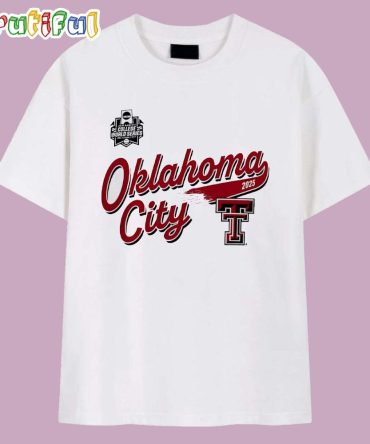 Texas Tech Red Raiders 2025 Softball College World Series Oklahoma City T Shirt