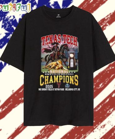 Texas Tech Red Raiders National Women College World Series Champions 2025 Mascot T Shirt