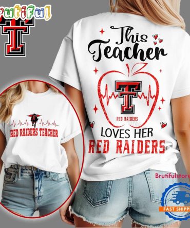 Texas Tech Red Raiders Teacher Appreciation Month Vintage T Shirt