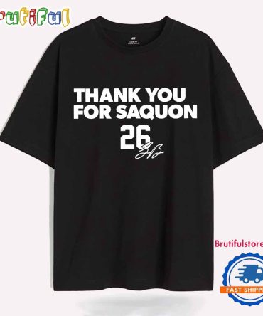 Thank You For Saquon Barkley 26 T Shirt