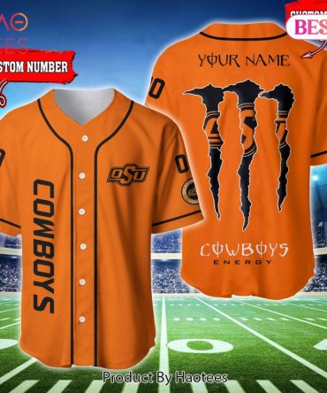Custom Orange Cowboys Jersey - Personalized Name & Number Sportswear