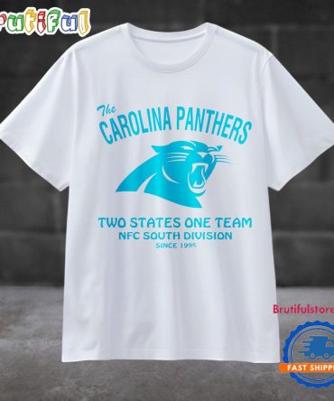 The Carolina Panthers Football Two States One Team T Shirt