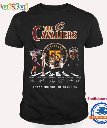The Cleveland Cavaliers 55Th Anniversary 1970-2025 T Shirts