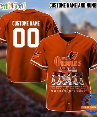 The Orioles 71St Anniversary 2025 Baseball Jersey
