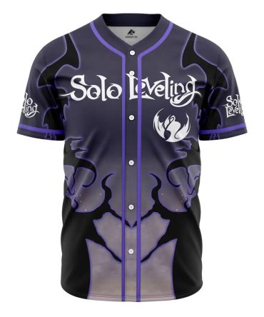 Solo Leveling Anime Baseball Jersey - Stylish & Comfortable Fan Apparel