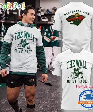 The Wall Of St.Paul Minnesota Wild 2026 T-Shirt
