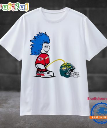 Thing One Kansas City Chiefs Piss On Philadelphia Eagles T Shirt