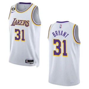 Thomas Bryant Association Edition Los Angeles Lakers 2022-23 White Swingman Jersey - Alzaintravels