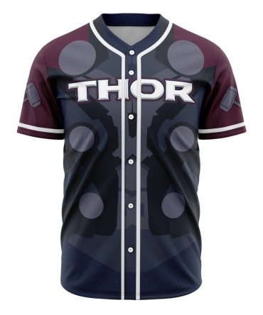Thor-Inspired Baseball Jersey - Premium Quality, Ultimate Fan Apparel