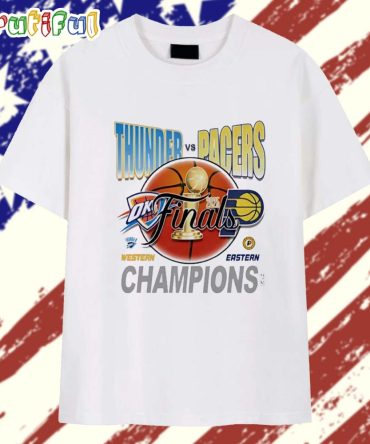 Thunder Vs Pacers 2025 Finals Champions T Shirt