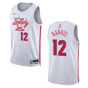 Tobias Harris City Edition Philadelphia 76ers 2022-23 White Swingman Jersey - Alzaintravels