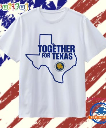Together For Texas Texas A&M University Commerce Players T Shirt