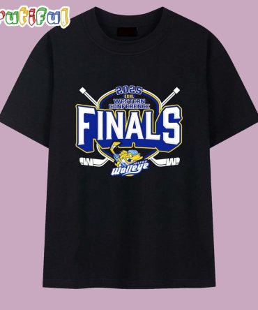 Toledo Walleye 2025 Echl Western Conference Finals Logo T Shirt