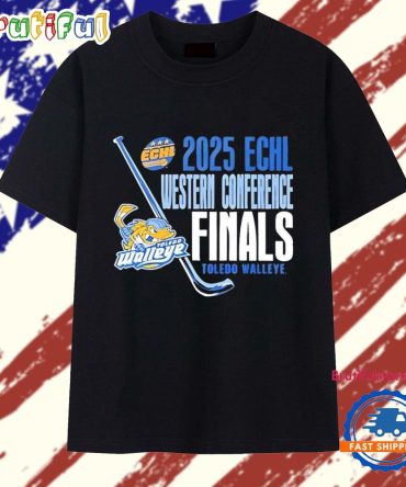 Toledo Walleye Landry 2025 Echl Western Conference Finals T Shirt