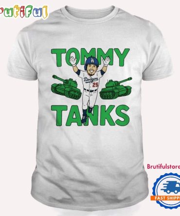 Tommy Tanks Los Angeles Dodgers T Shirt