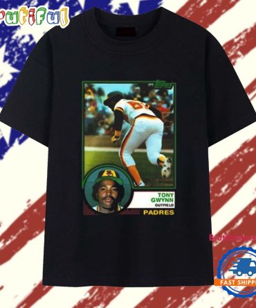 Tony Gwynn Outfield Padres T Shirt